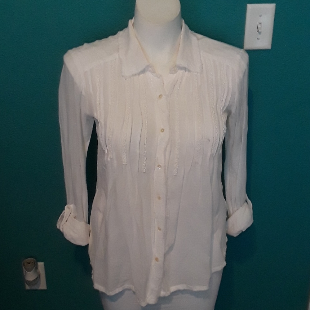 Love Haight medium white top